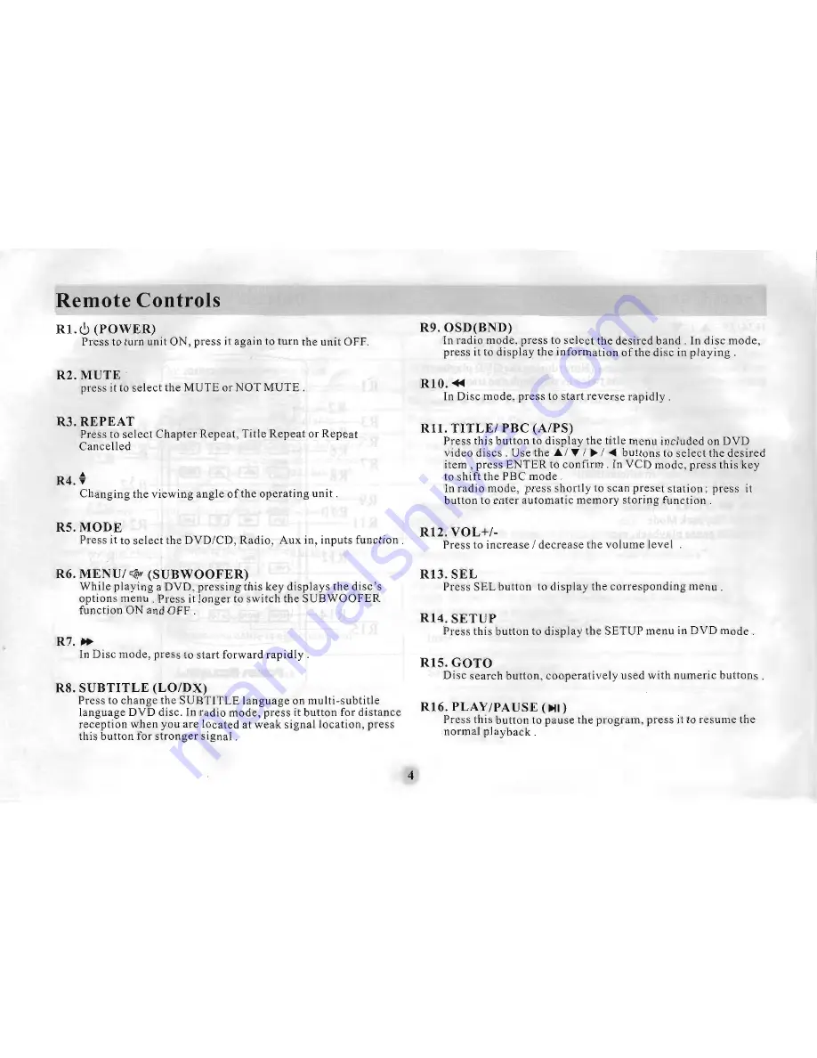 Power Acoustik PTID-4360 Скачать руководство пользователя страница 5