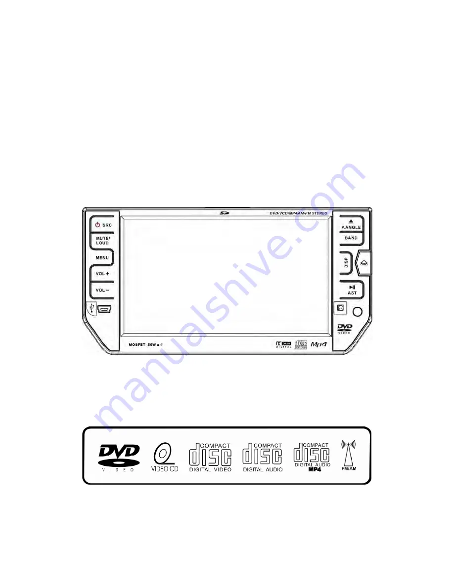 Power Acoustik PTID-5850N Operating Manual Download Page 1