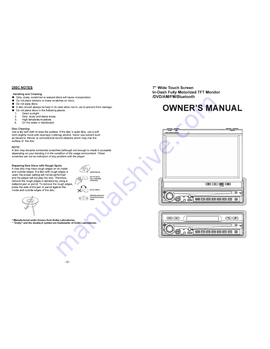 Power Acoustik PTID-8970 Owner'S Manual Download Page 1