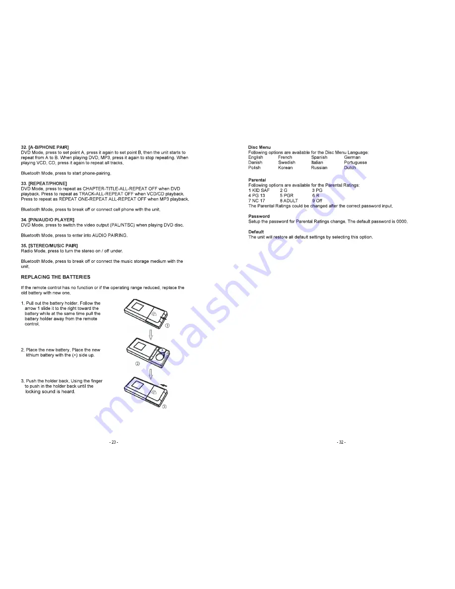 Power Acoustik PTID-8970 Owner'S Manual Download Page 24