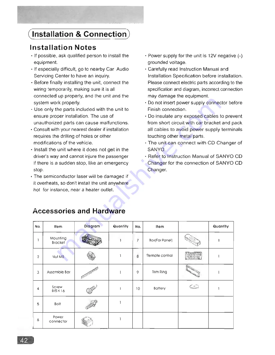 Power Acoustik PTID-900PKG Owner'S Manual Download Page 43