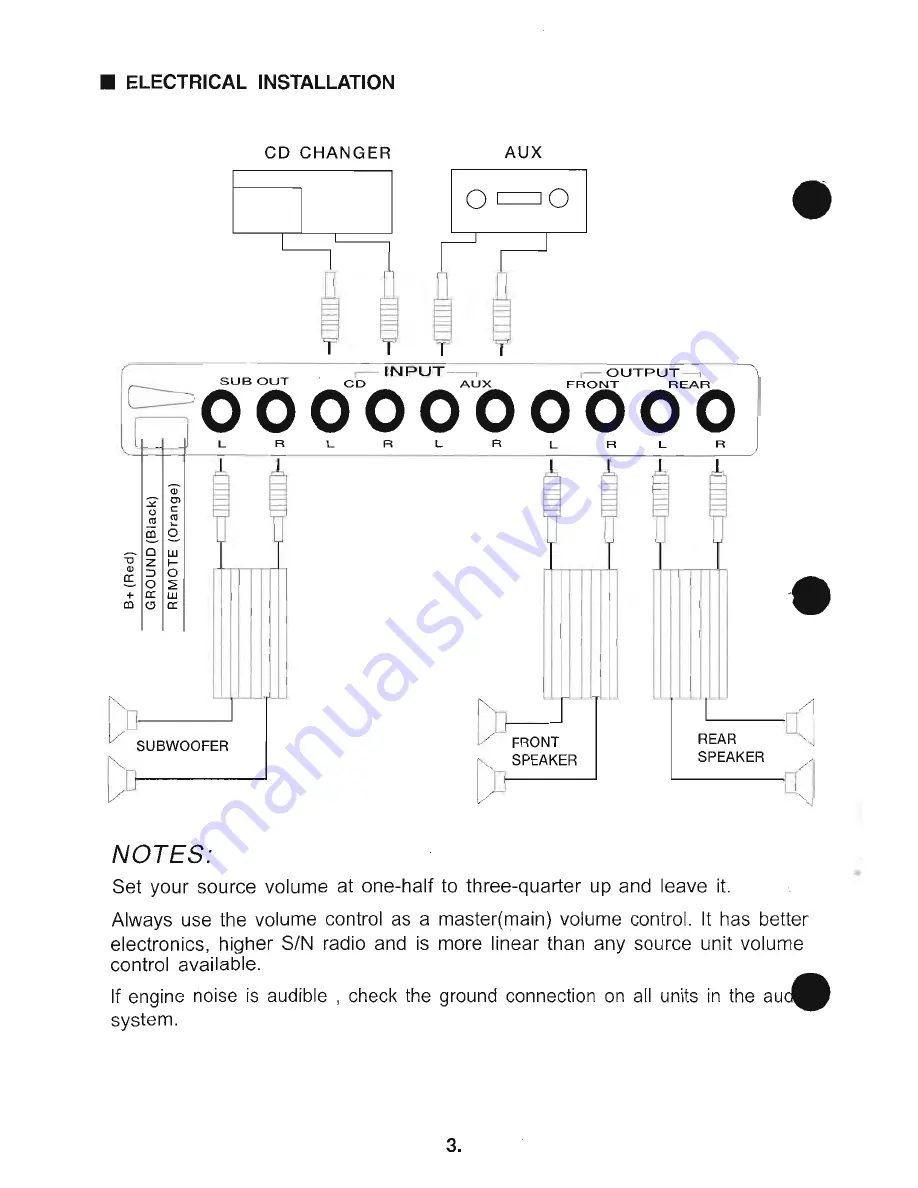 Power Acoustik Pwm-70 Скачать руководство пользователя страница 4