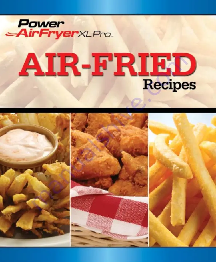 Power AirFryer XL Pro Recipes Download Page 1