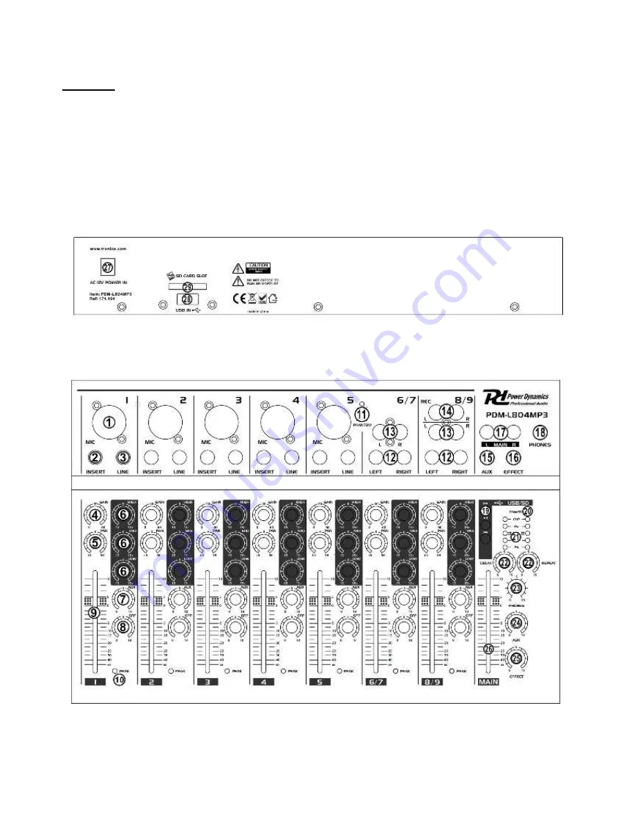 Power Dynamics 171.160 Скачать руководство пользователя страница 3