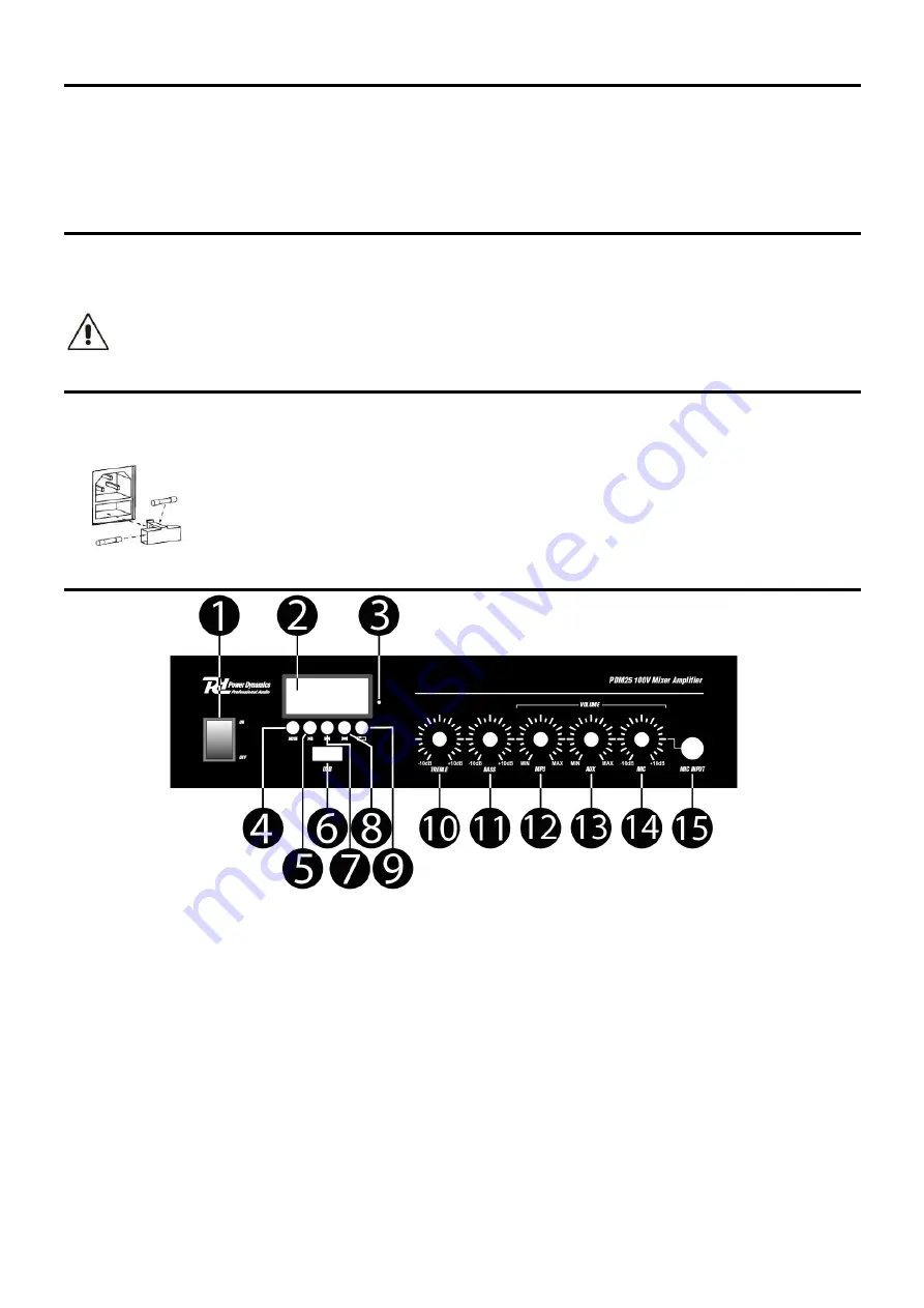 Power Dynamics 952.076 Instruction Manual Download Page 10