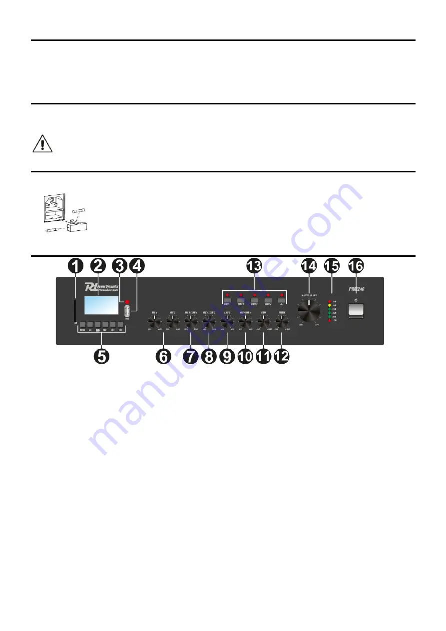 Power Dynamics 952.154 Instruction Manual Download Page 15