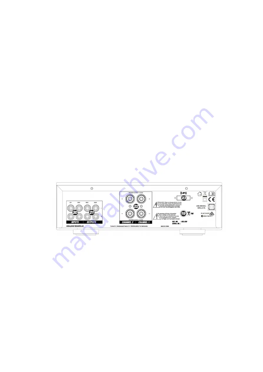 Power Dynamics 953.030 Скачать руководство пользователя страница 8