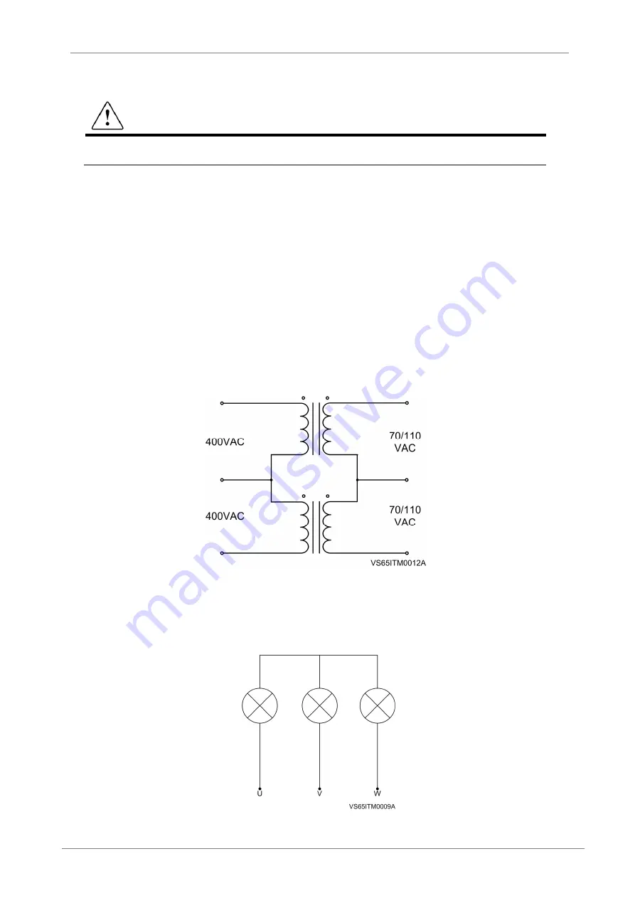 Power Electronics VS 65130 2 Hardware And Installation Manual Download Page 40