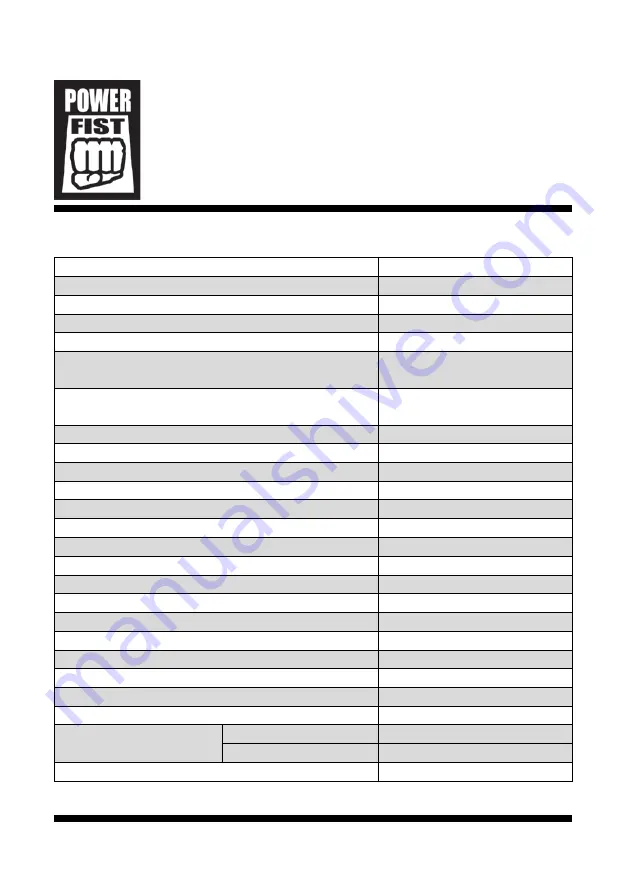 Power Fist 12 Ton 3-Position User Manual Download Page 22