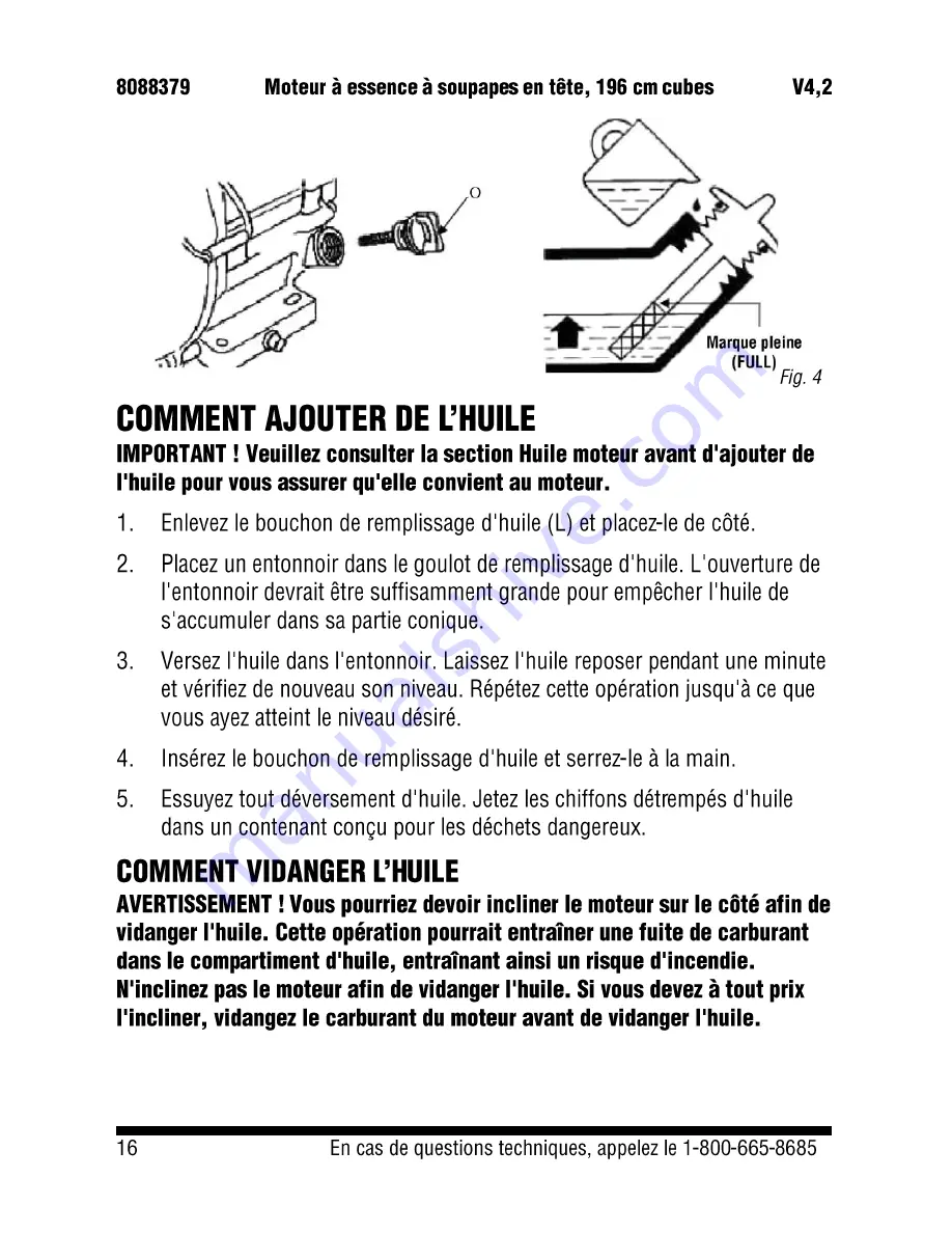 Power Fist 196cc OHV User Manual Download Page 40