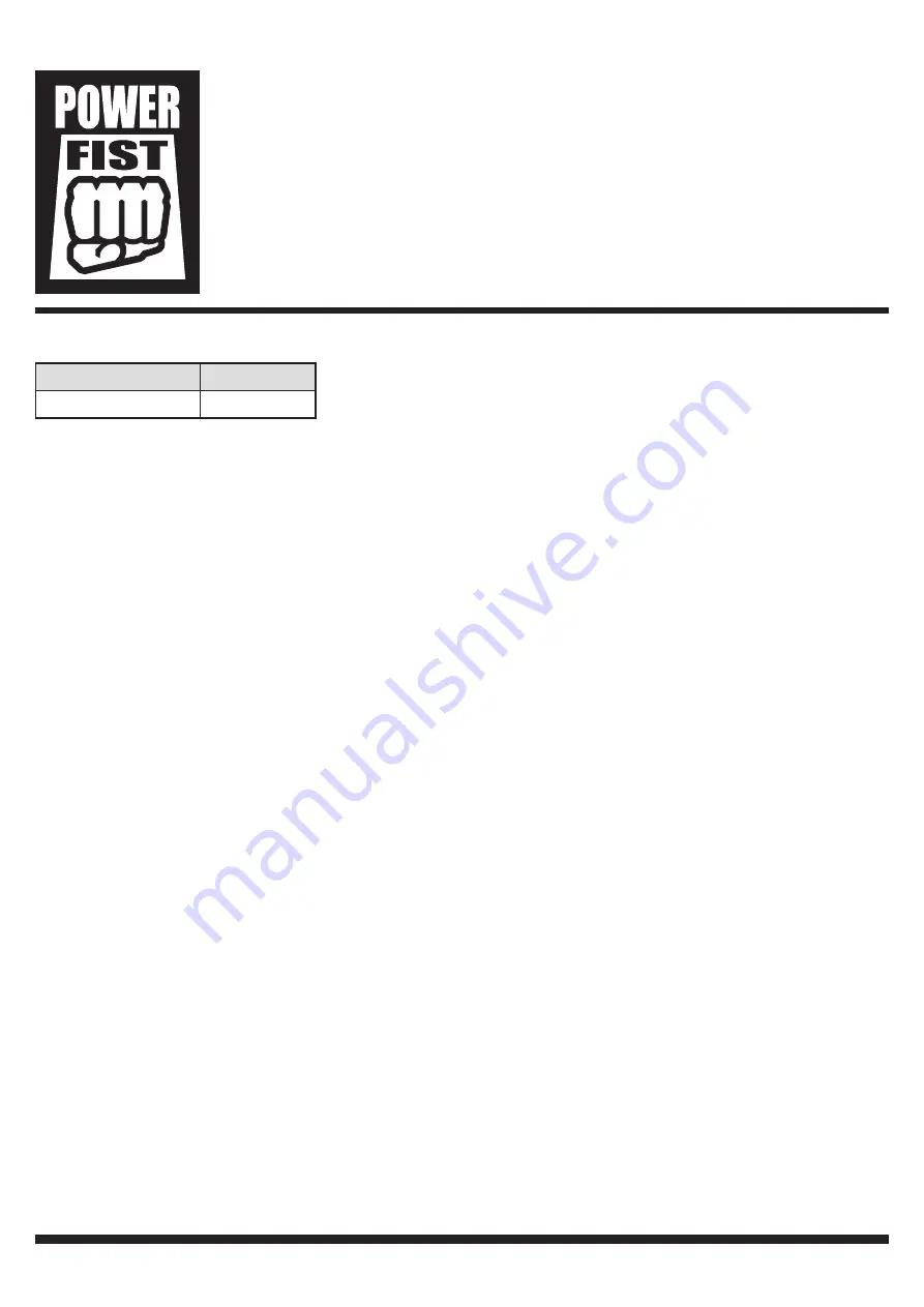 Power Fist 8392128 User Manual Download Page 11