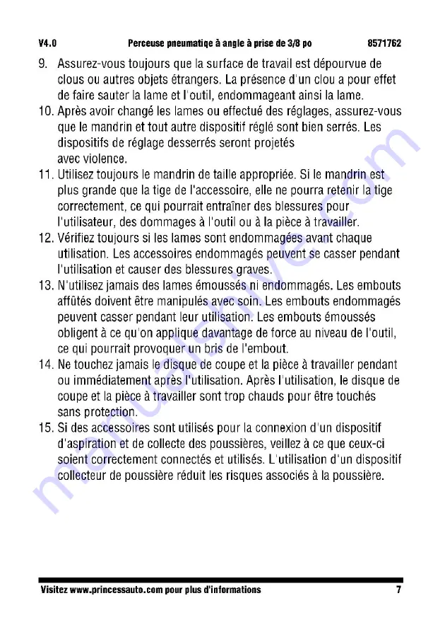 Power Fist 8571762 Instructions Manual Download Page 29