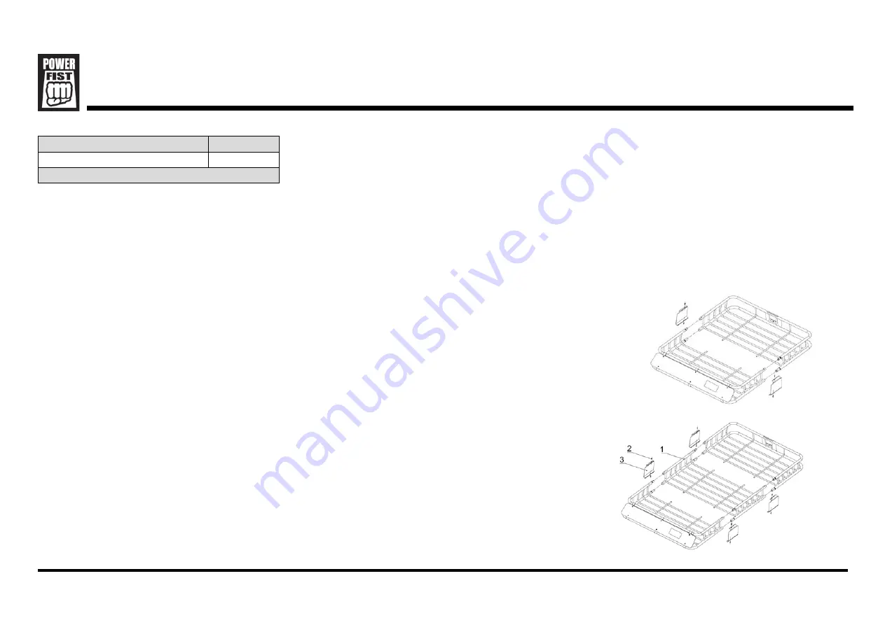 Power Fist 8681843 Assembly & Installation Download Page 1