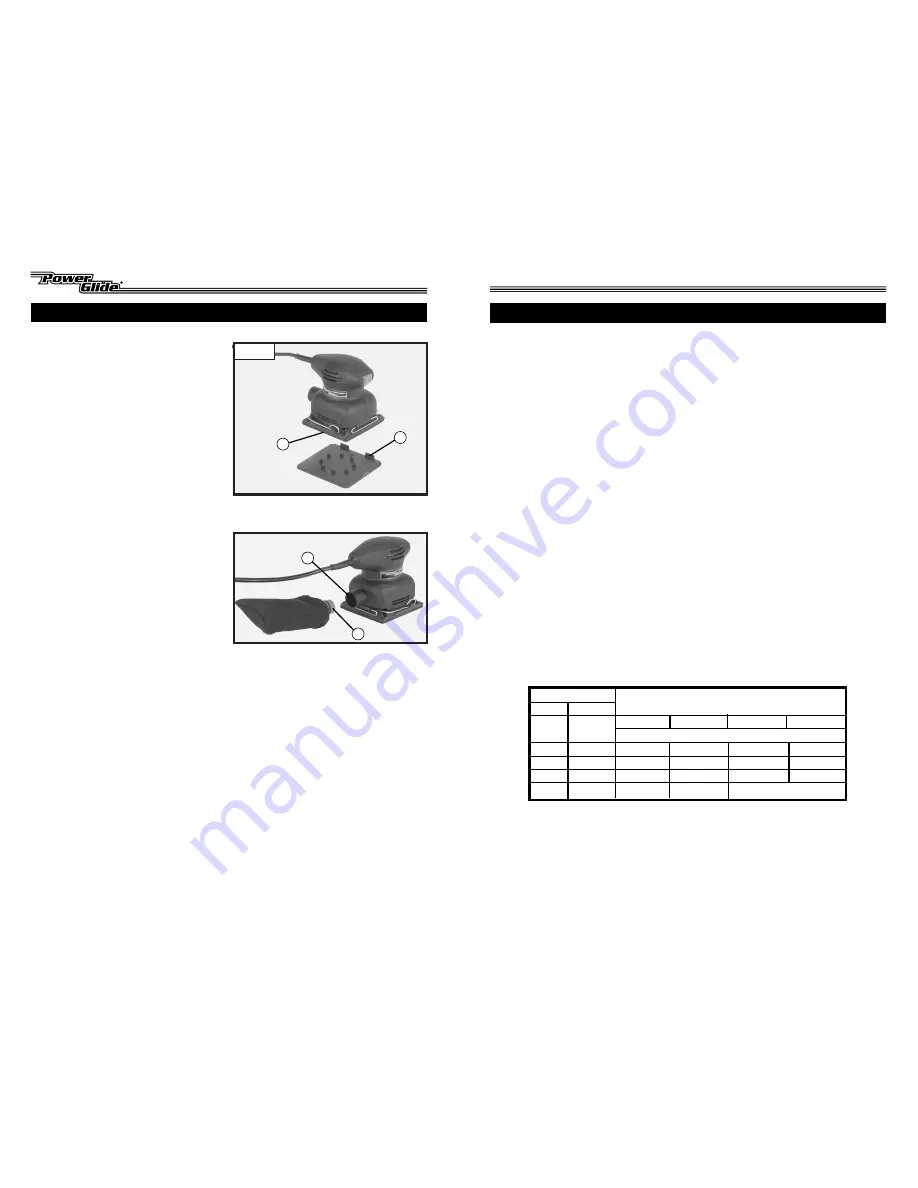 Power Glide 60109411 Instruction Manual Download Page 5