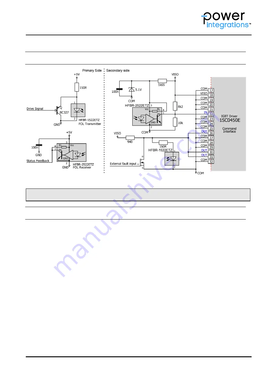 Power integrations Scale-2 1SC0450E2B0 Applications Manual Download Page 10