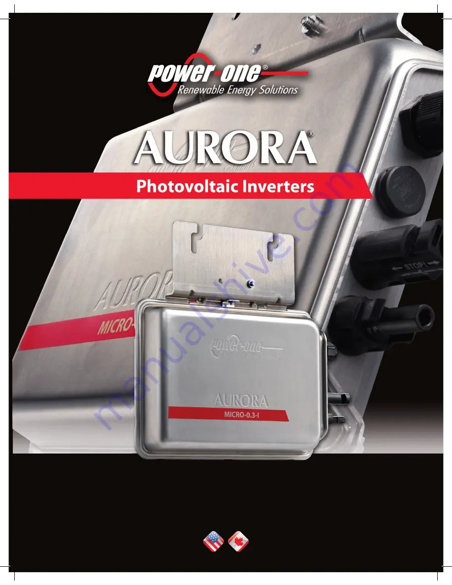 Power One AURORA MICRO-0.25-I-OUTD-US-208/240 Скачать руководство пользователя страница 1