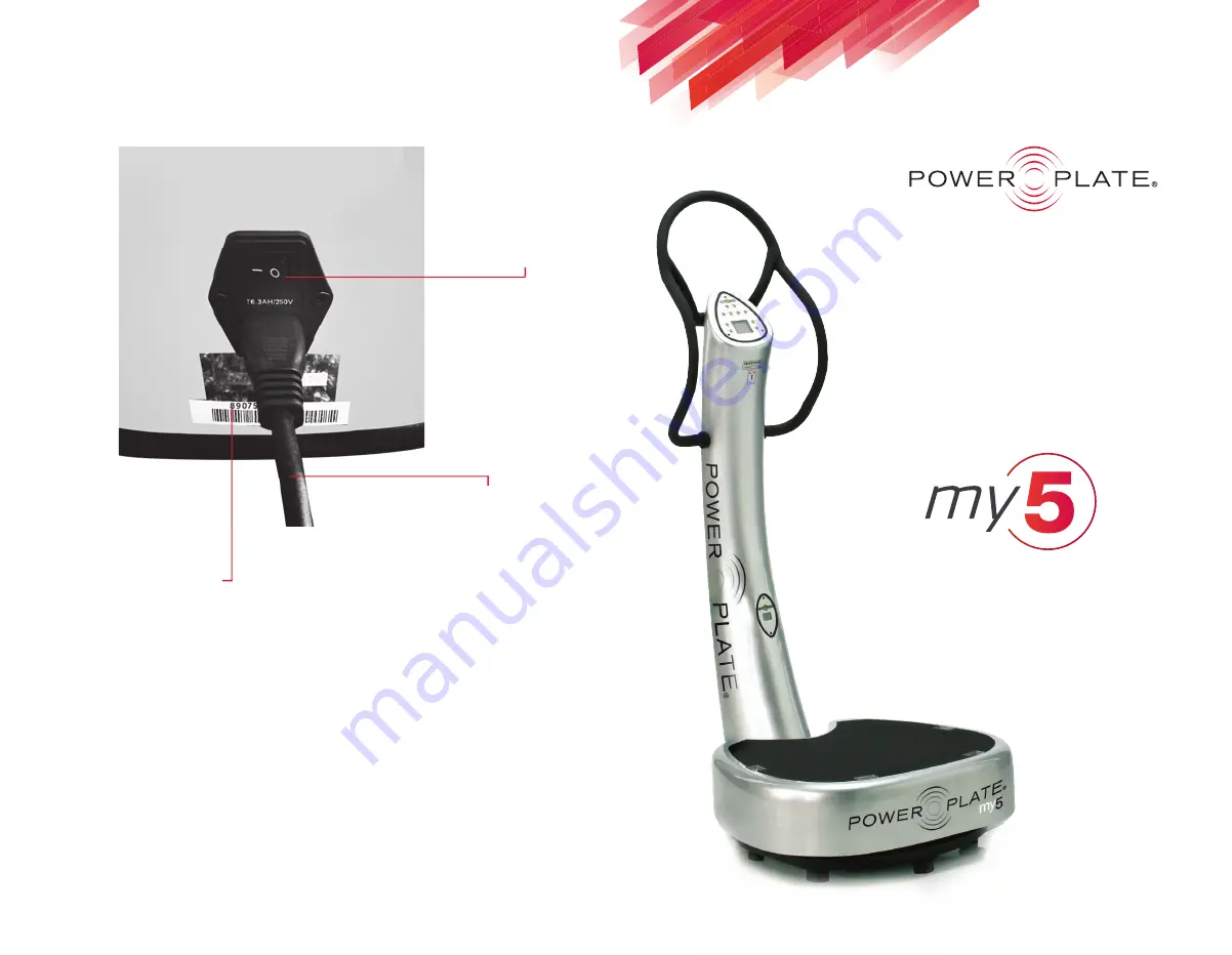 Power Plate MY5 Quick Start Manual Download Page 1