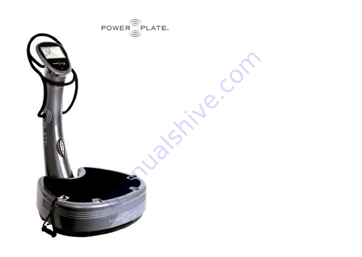 Power Plate pro7 Скачать руководство пользователя страница 1