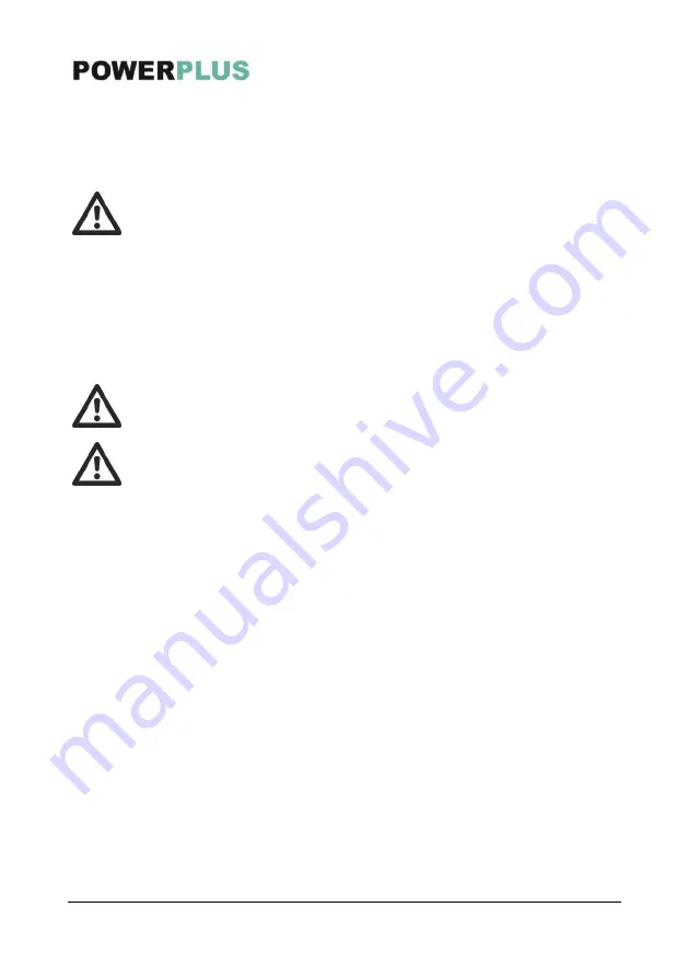 Power Plus 836613 Manual Download Page 10