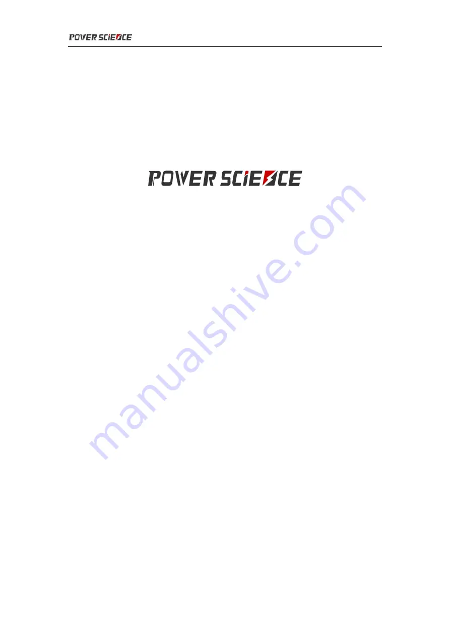 Power Science eArche User Manual Download Page 9