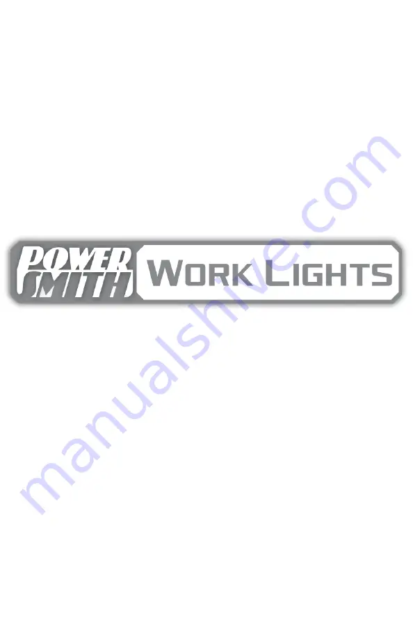 POWER SMITH PWLR010CM Operator'S Manual Download Page 8