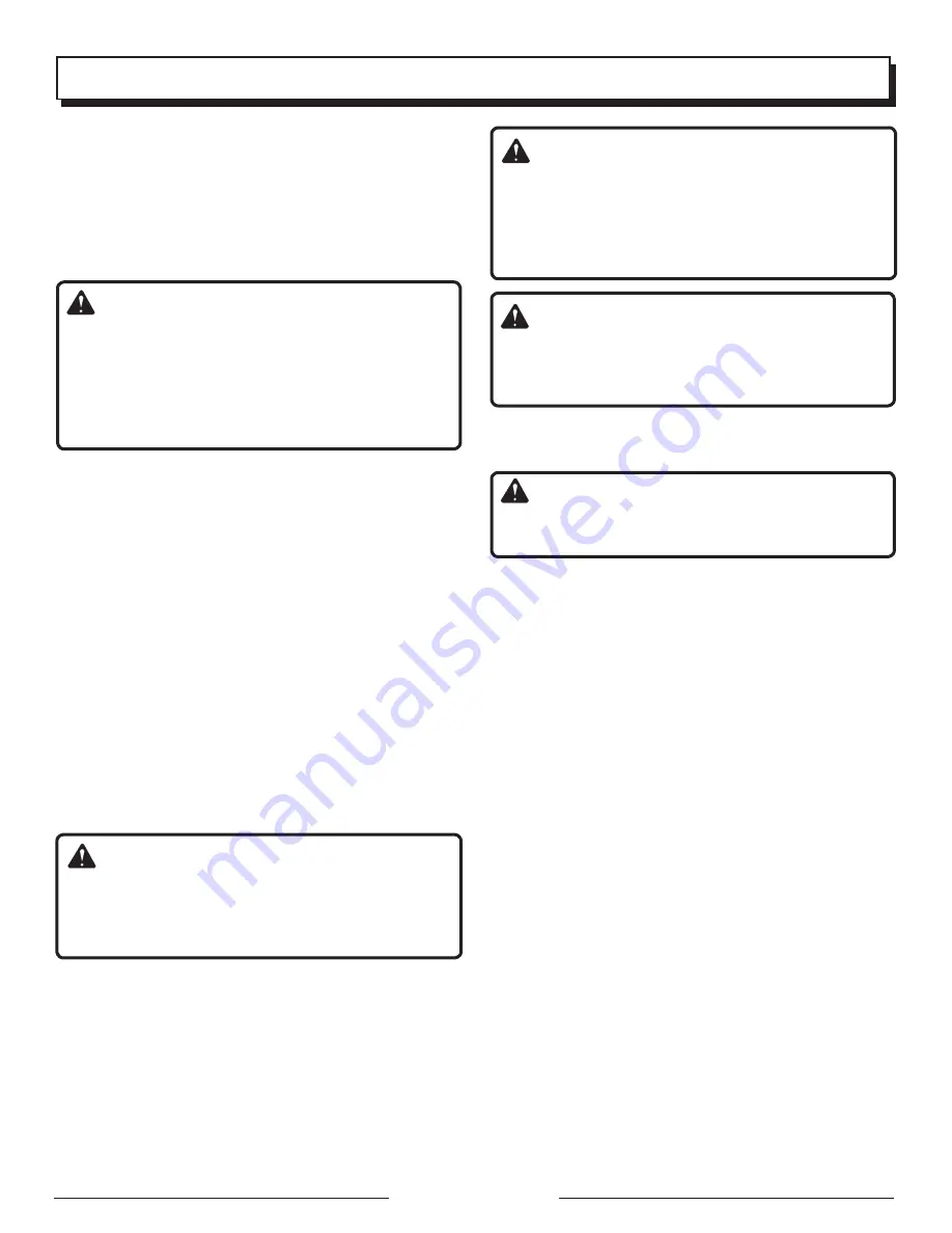 Power Stroke PS80950 Series Operator'S Manual Download Page 12