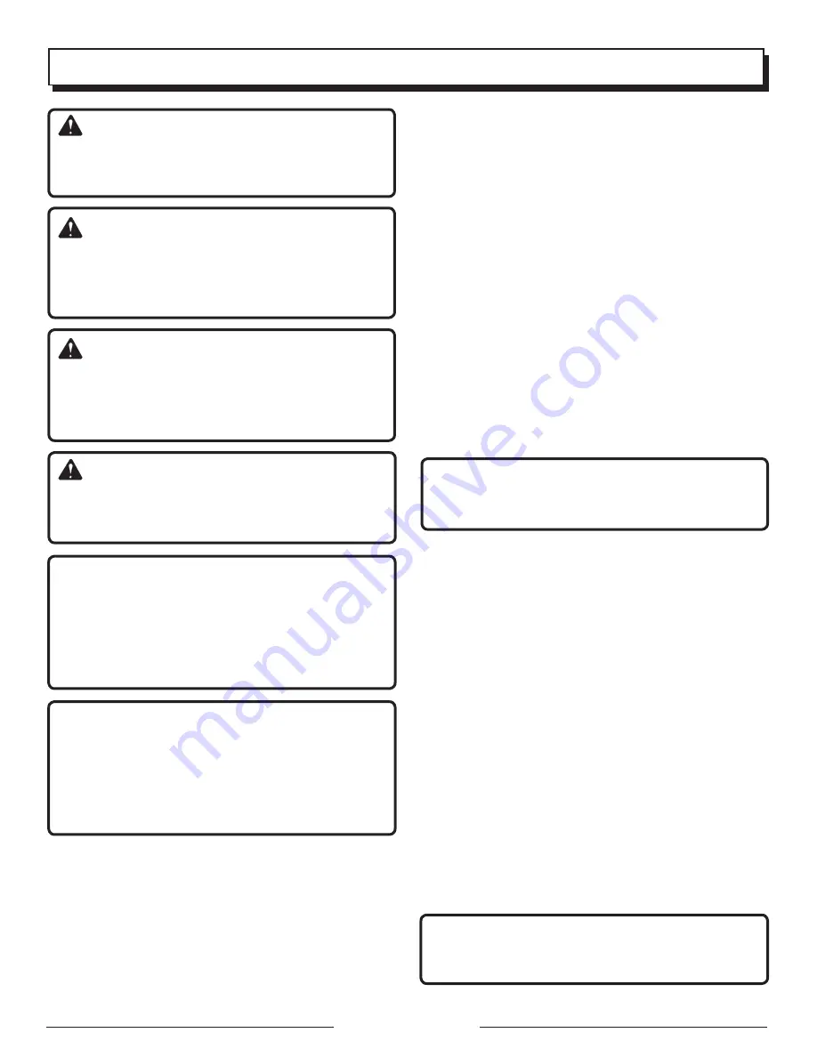 Power Stroke PS80950 Series Operator'S Manual Download Page 14