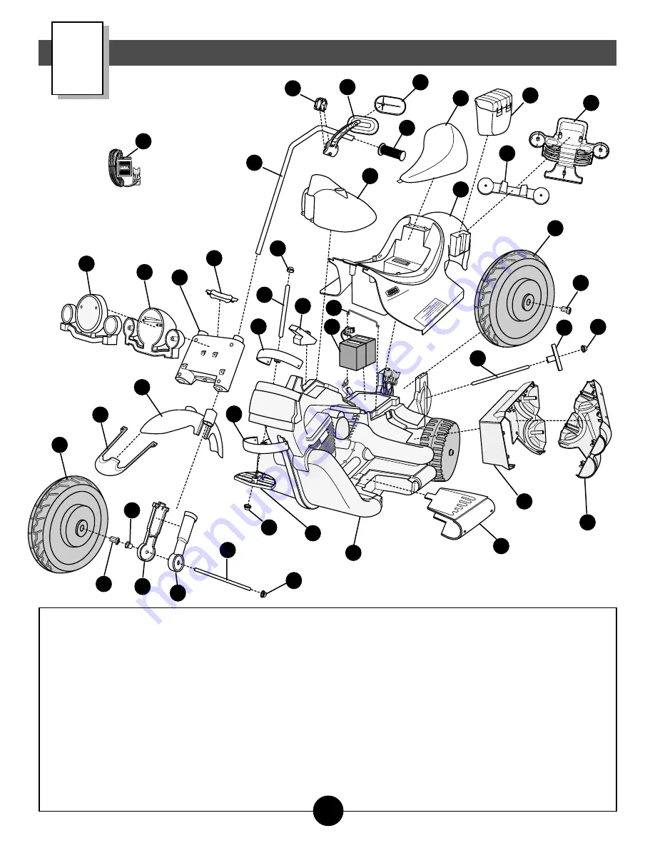 Power Wheels 73210 Owner'S Manual With Assembly Instructions Download Page 8