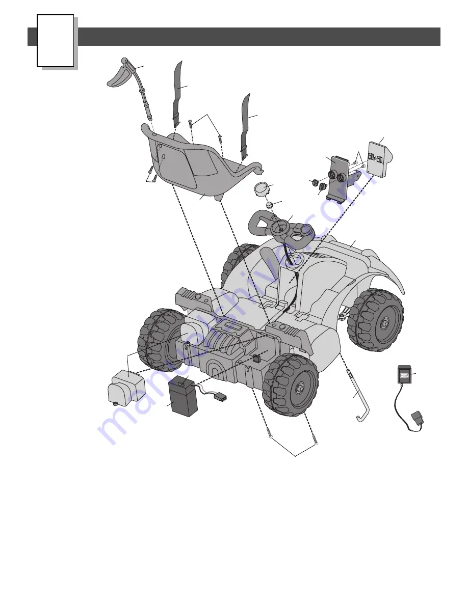 Power Wheels 76790 Скачать руководство пользователя страница 6