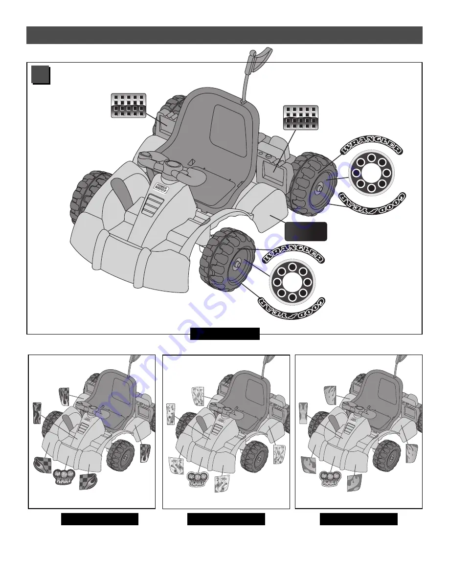 Power Wheels 76790 Скачать руководство пользователя страница 14