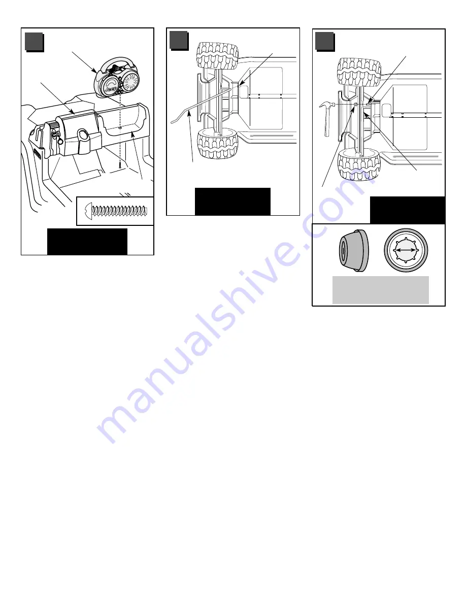 Power Wheels 77773 Owner'S Manual And Assembly Instructions Download Page 14