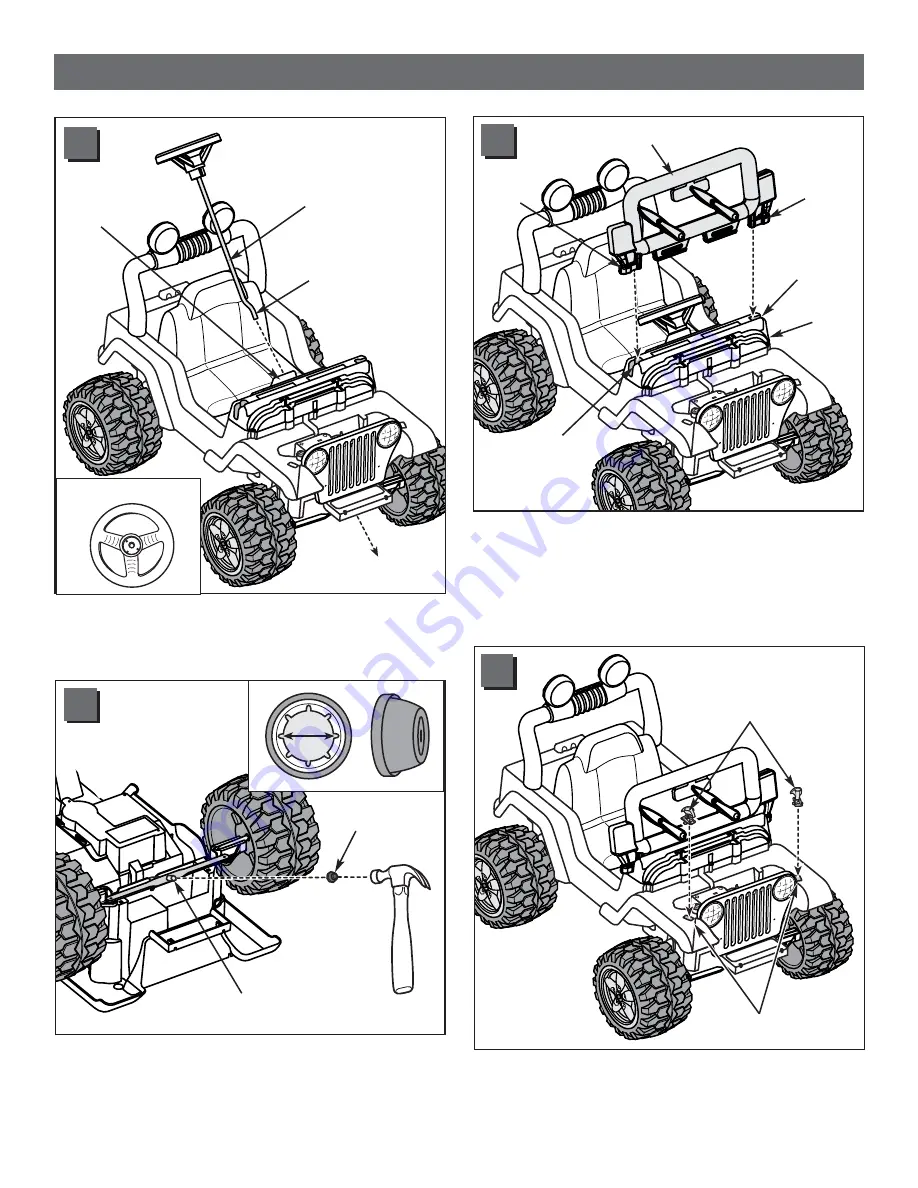 Power Wheels B2077 Owner'S Manual Download Page 15