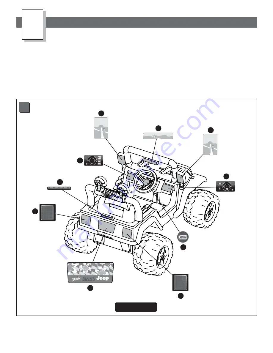 Power Wheels B2077 Owner'S Manual Download Page 17