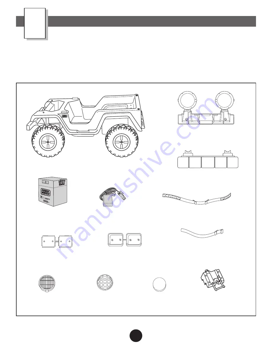 Power Wheels BARBIE BEACH RANGER JEEP 78478 Owner'S Manual Download Page 4