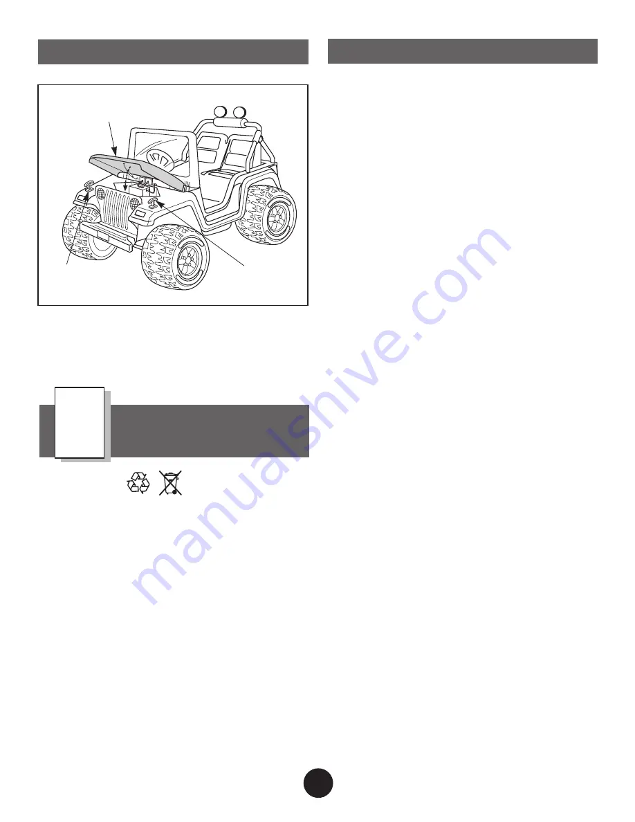 Power Wheels BARBIE BEACH RANGER JEEP 78478 Owner'S Manual Download Page 25