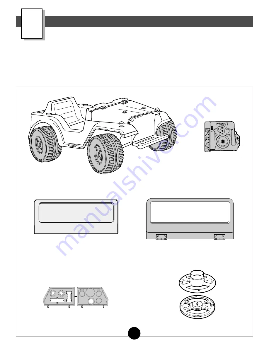 Power Wheels CAMP BARBIE 74780 Owner'S Manual Download Page 4