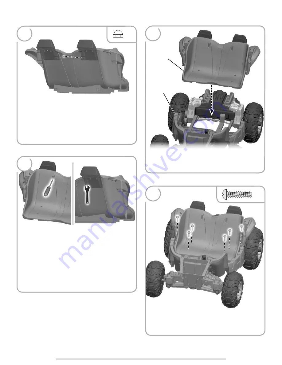 Power Wheels CBK89 Owner'S Manual Download Page 13