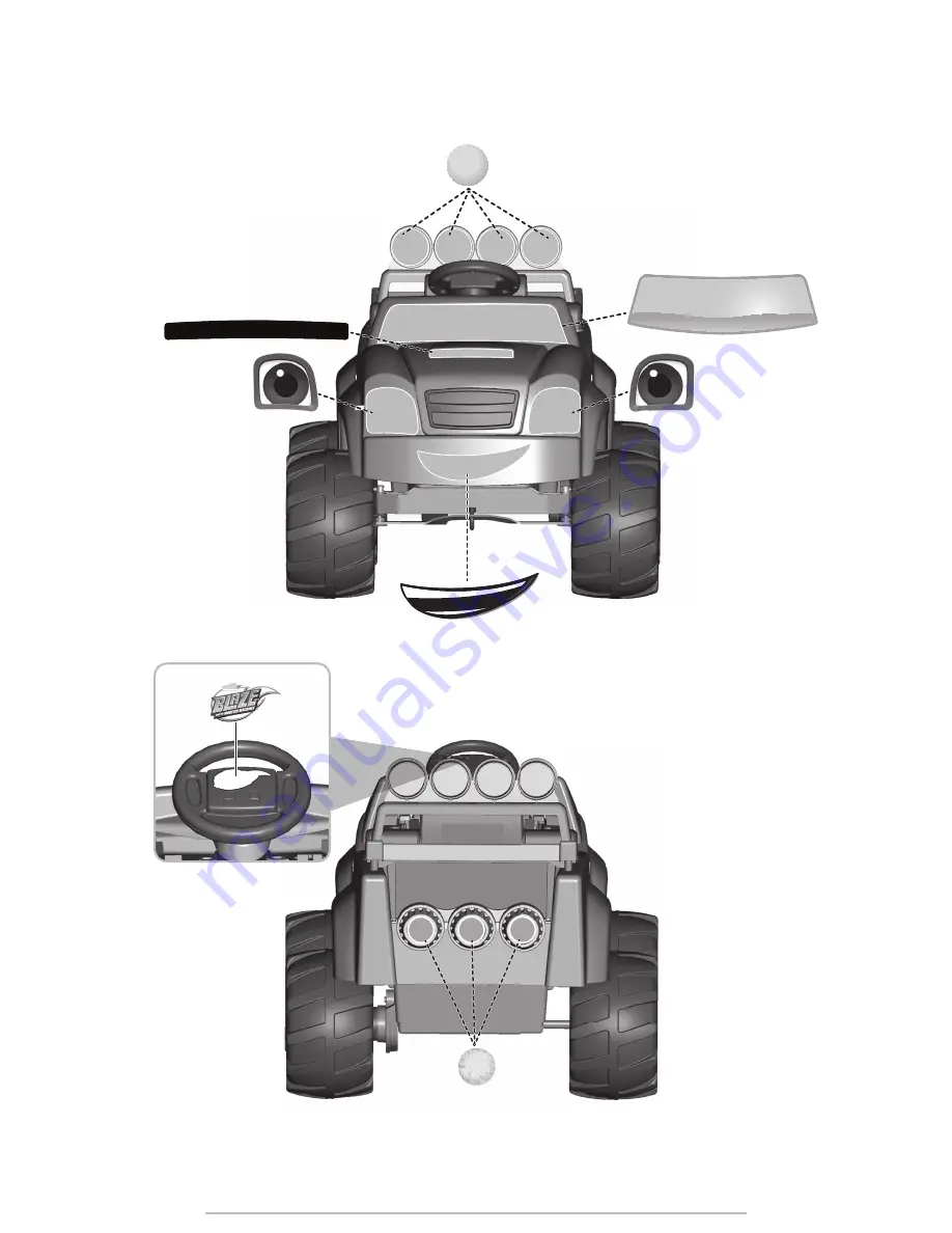 Power Wheels DLX400 Owner'S Manual Download Page 13