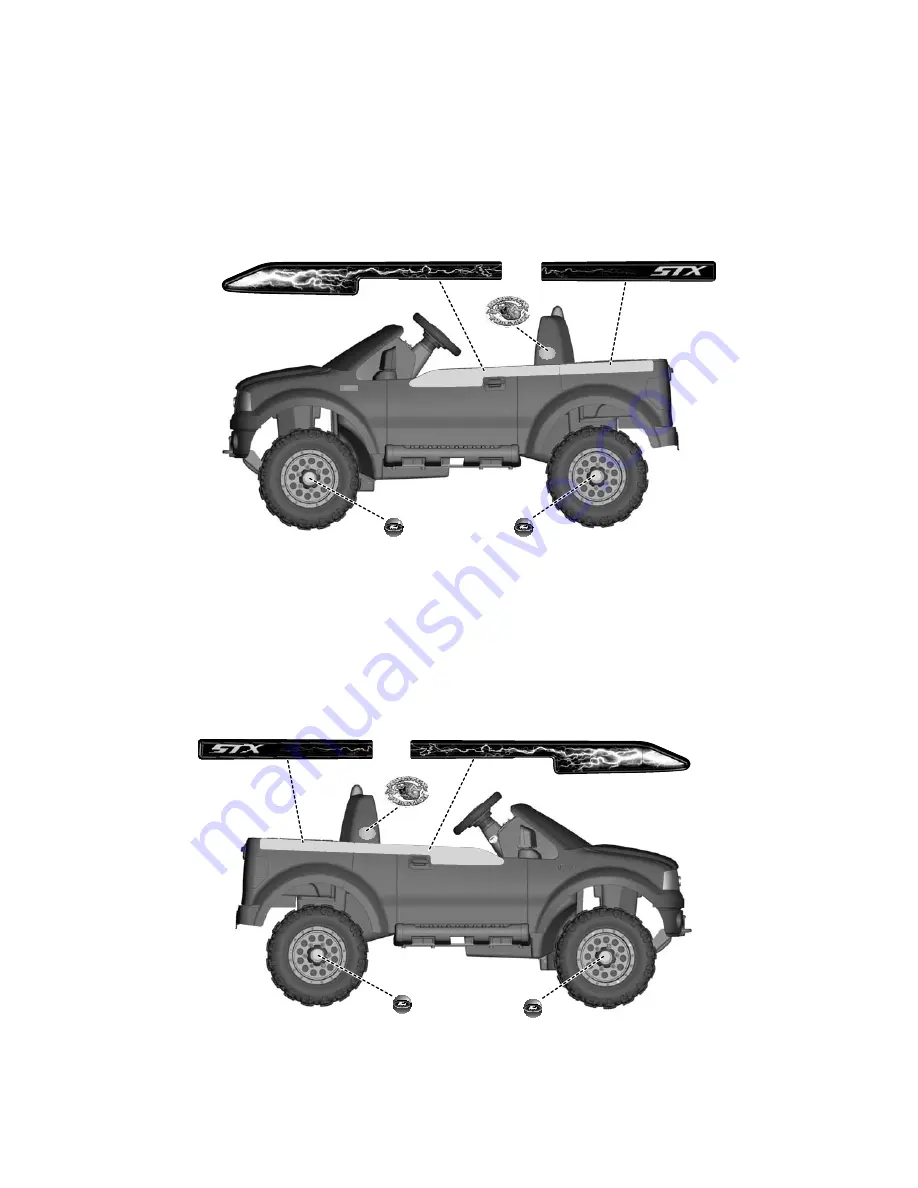 Power Wheels Ford F-150 T6991 Owner'S Manual & Assembly Instructions Download Page 16