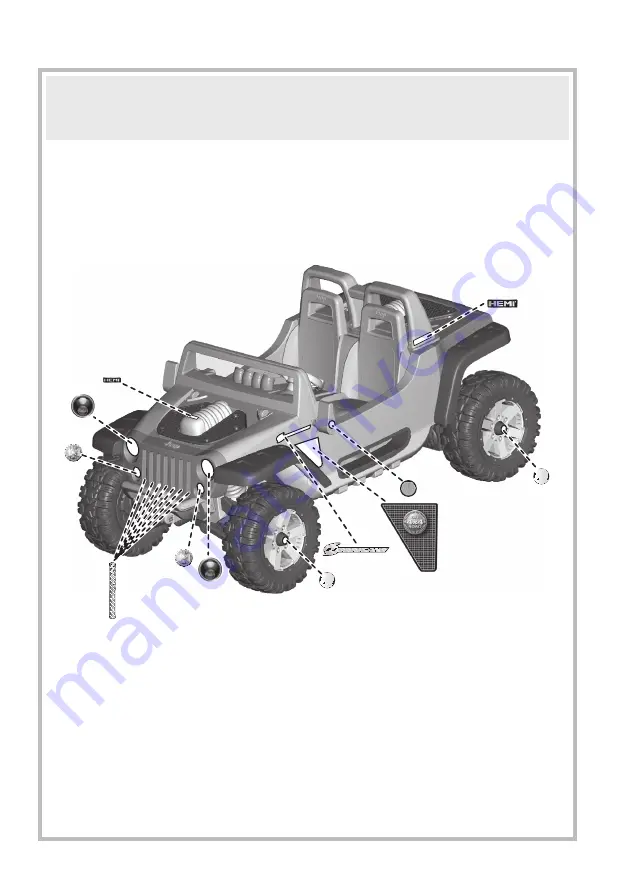 Power Wheels HGB67 Owner'S Manual Download Page 43