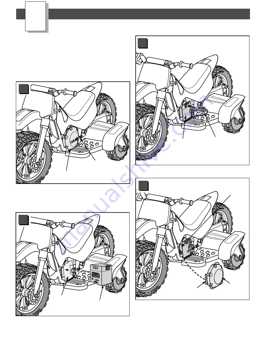 Power Wheels Kawaaki Super Shock 73600 Owner'S Manual And Assembly Instructions Download Page 24