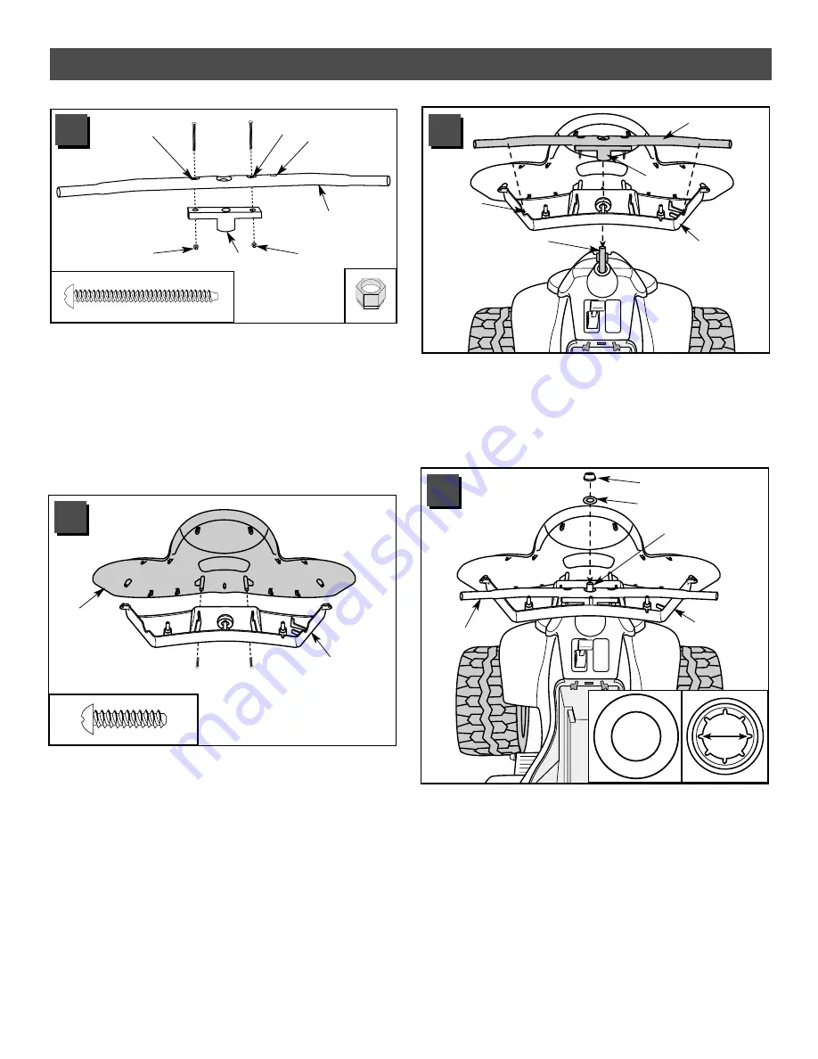 Power Wheels Kawasaki NINJA 73690 Owner'S Manual & Assembly Instructions Download Page 13