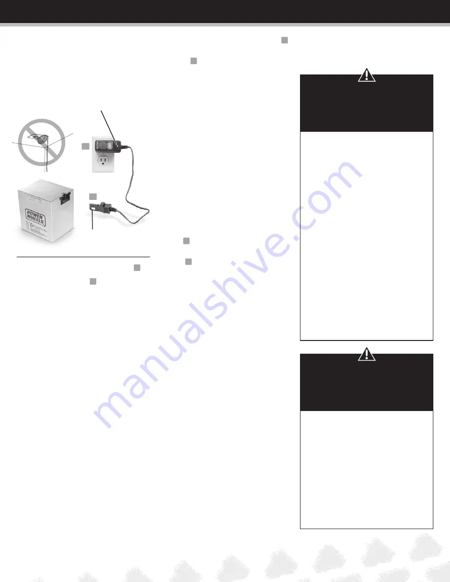 Power Wheels R0003 Owner'S Manual Download Page 10