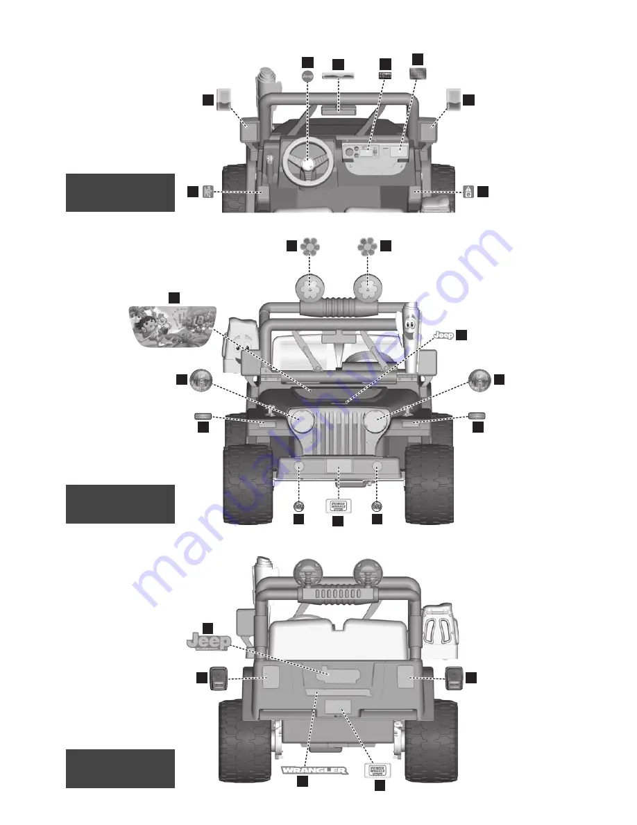 Power Wheels T7297 Owner'S Manual Download Page 18