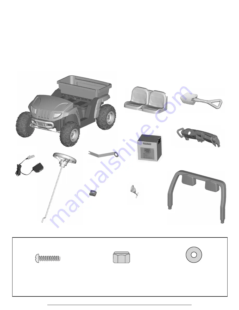 Power Wheels X0073 Owner'S Manual With Assembly Instructions Download Page 5