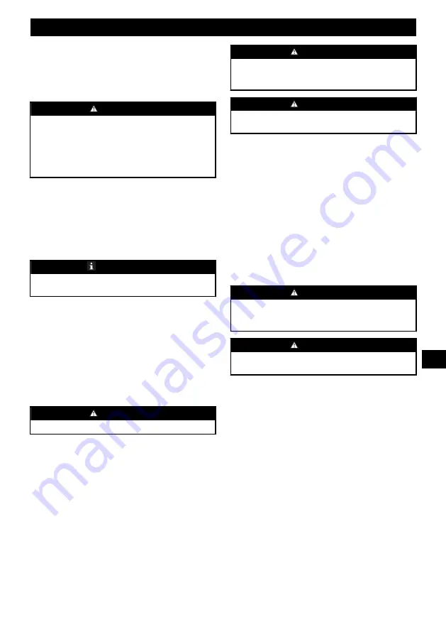 Power works LMG302 Operator'S Manual Download Page 65