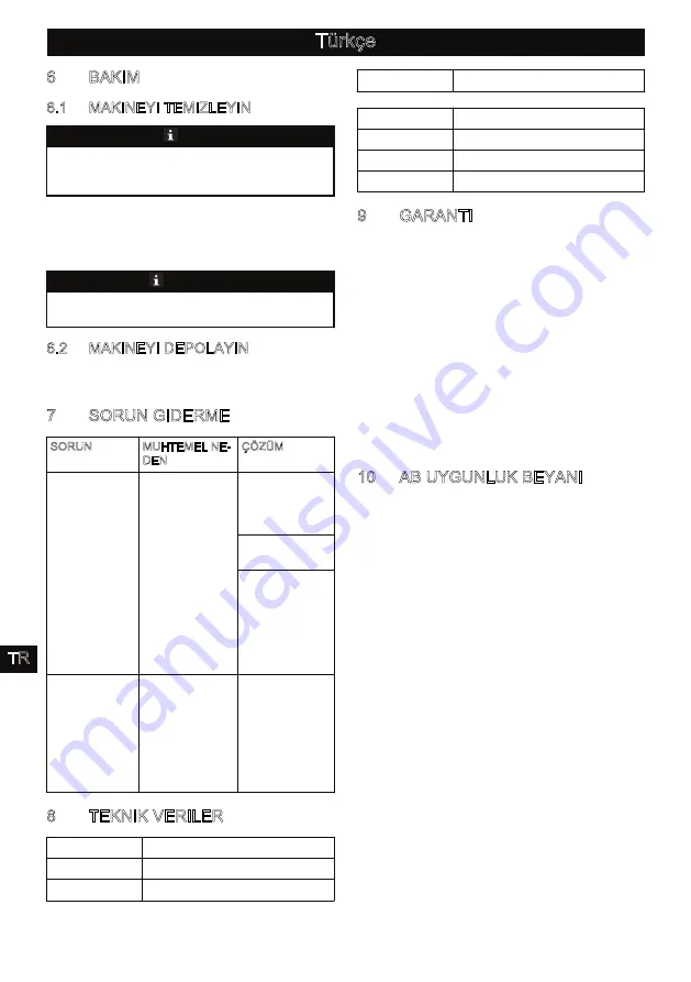 Power works P2448C Operator'S Manual Download Page 66