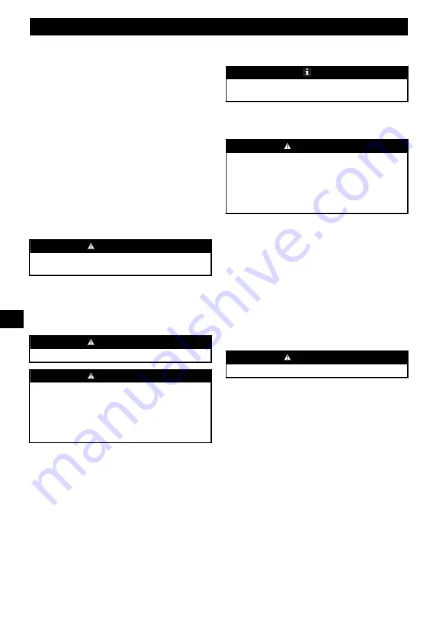 Power works P24AB Operator'S Manual Download Page 40