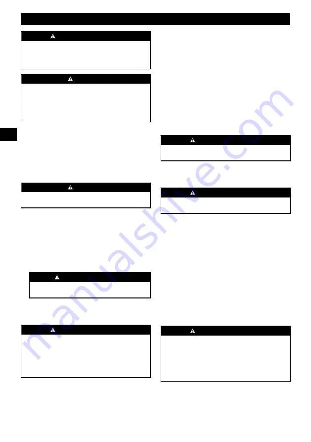 Power works PWC301 Operator'S Manual Download Page 40