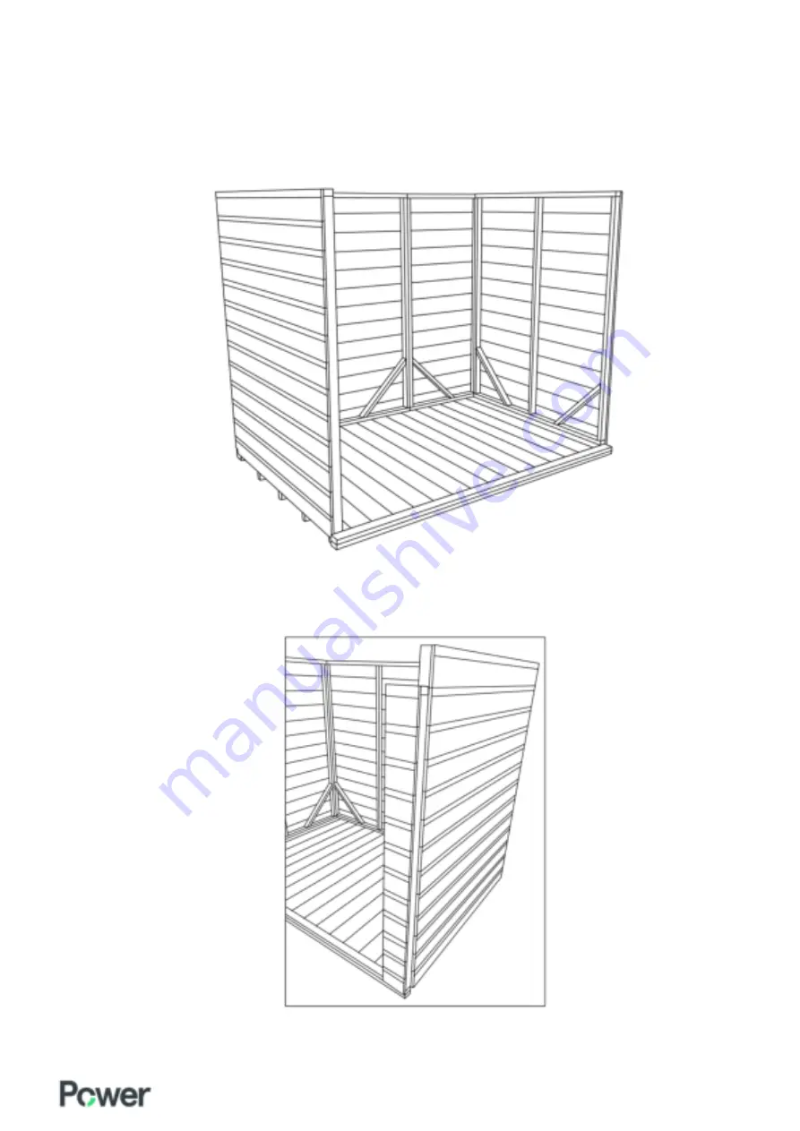 Power Apex Bike Shed Instruction Manual Download Page 10